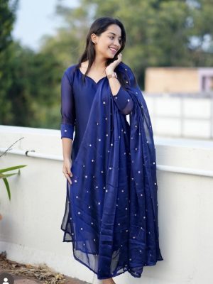 Rangoli kurti set