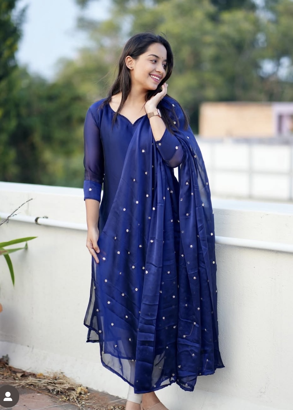 Rangoli kurti set