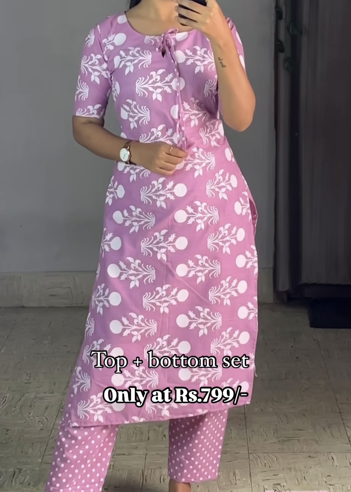 Cotton ( Top & Pant ) Sets