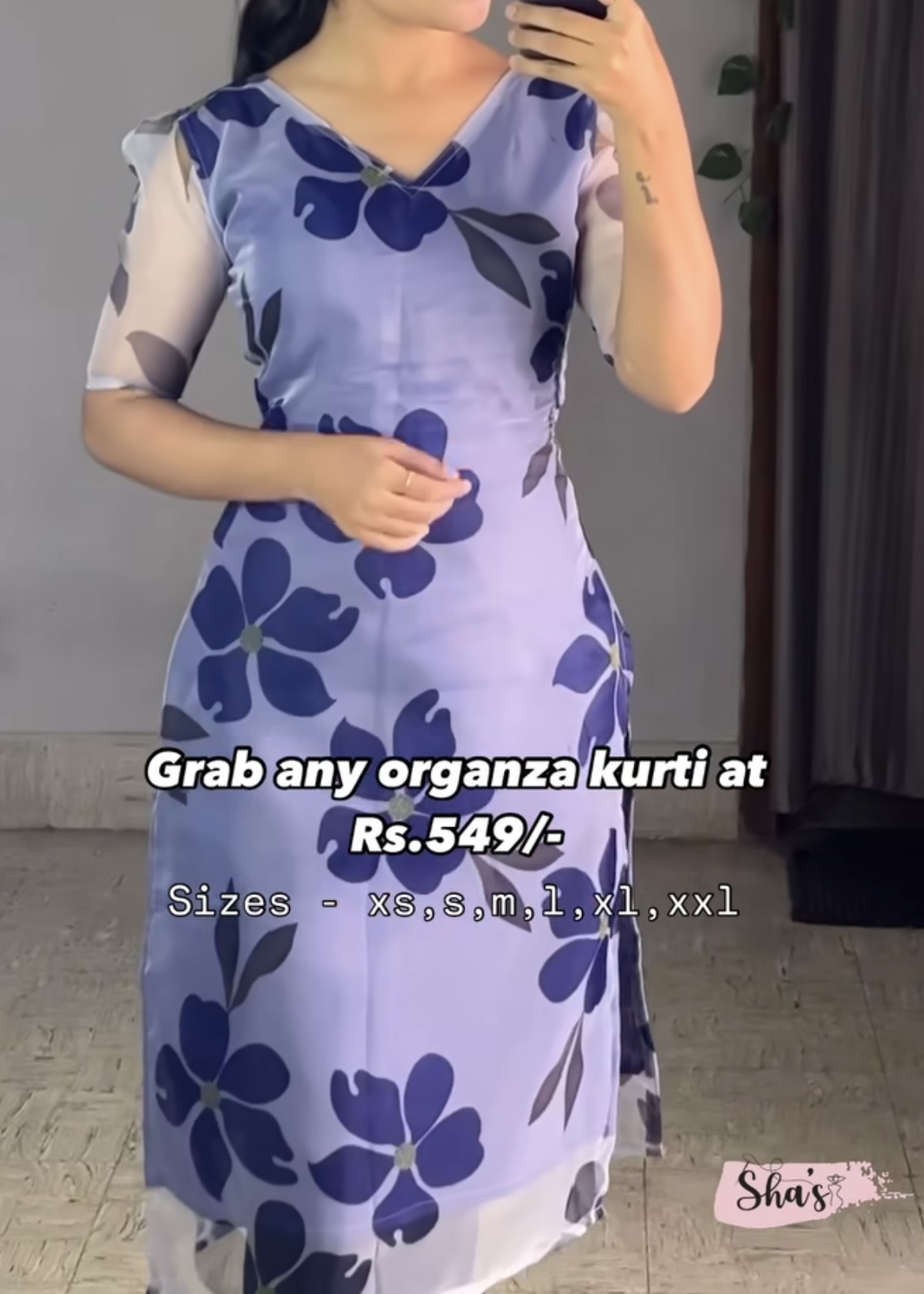 Organza Kurtis - Image 2