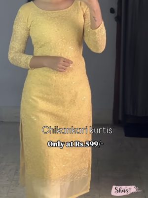 Chikankari kurtis - 1