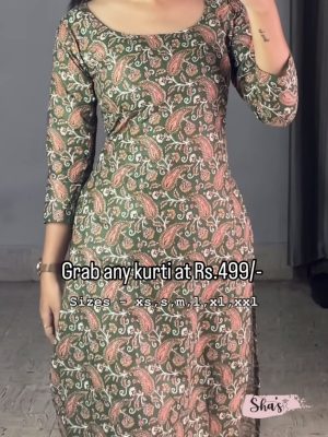 Kalamkari Kurtis