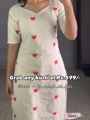 Butterfly Kurtis