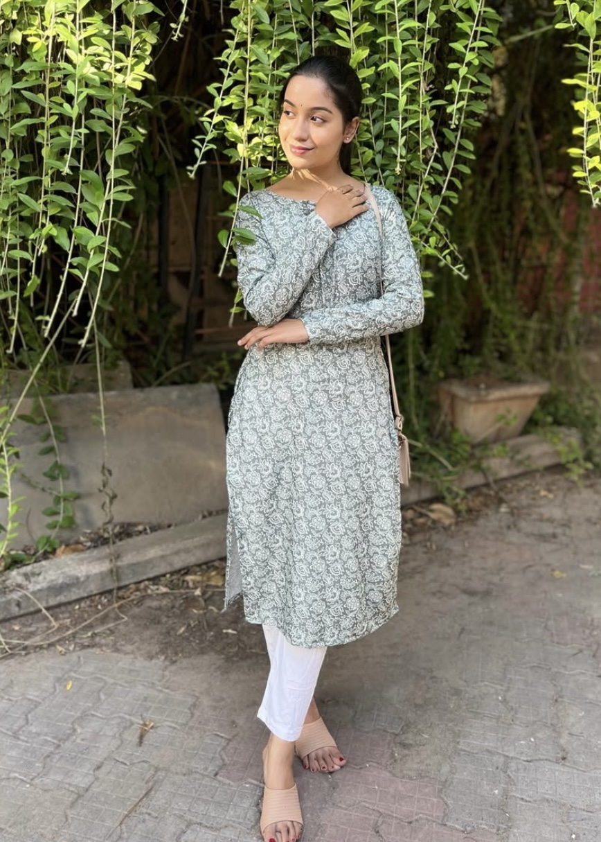 Cotton Kurtis ( Set- 1 ) Green Shade