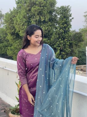 Tissue Combo Kurti Sets