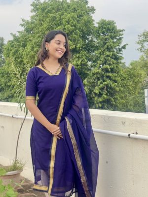 Soft handloom narayanpet kurti sets