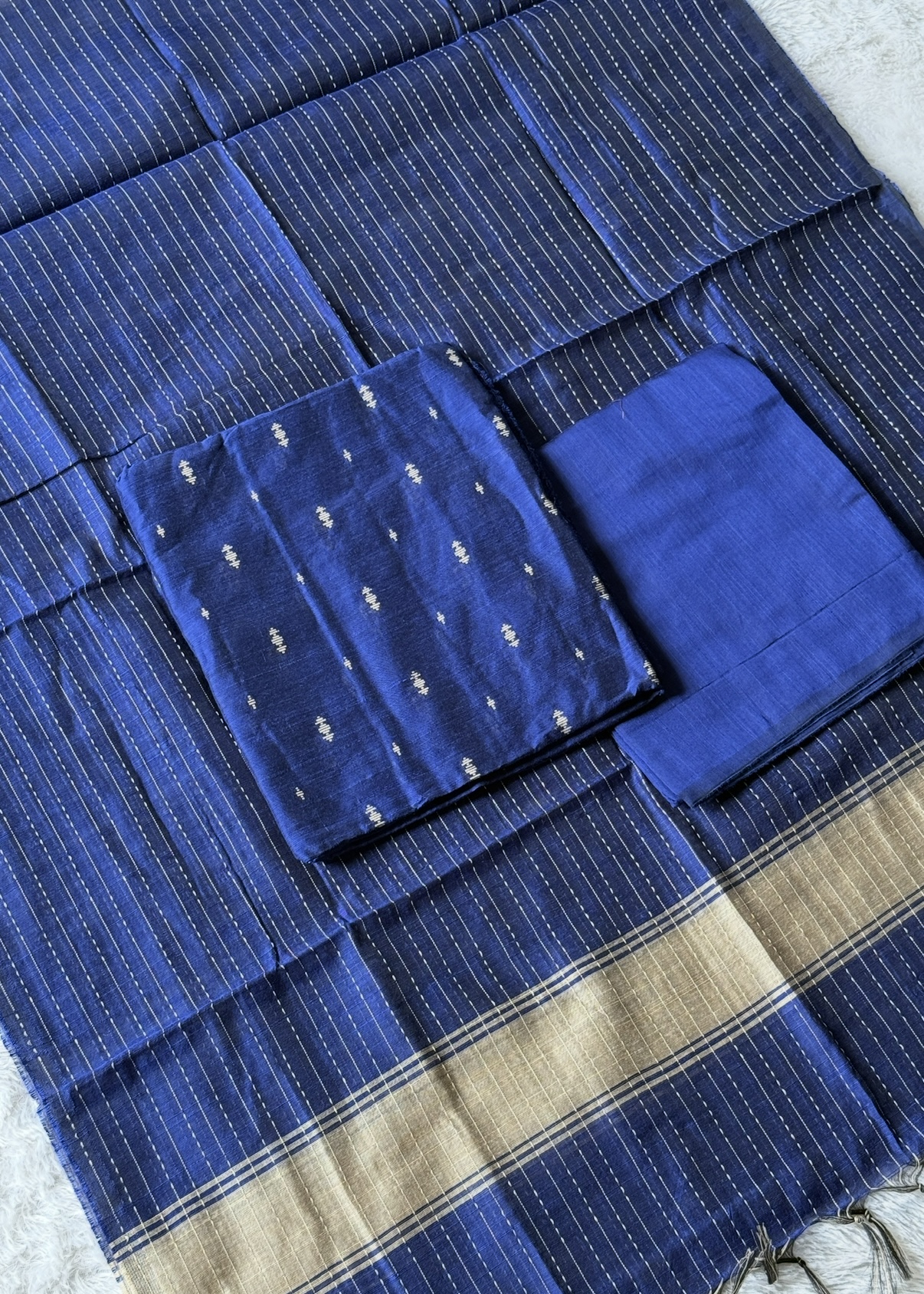 SILK COTTON (DARK BLUE)