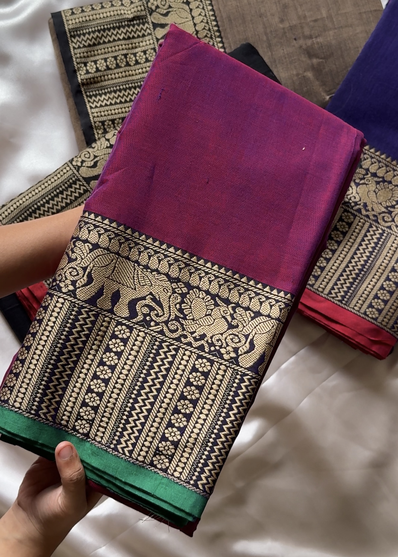 Narayanapet saree – Wine