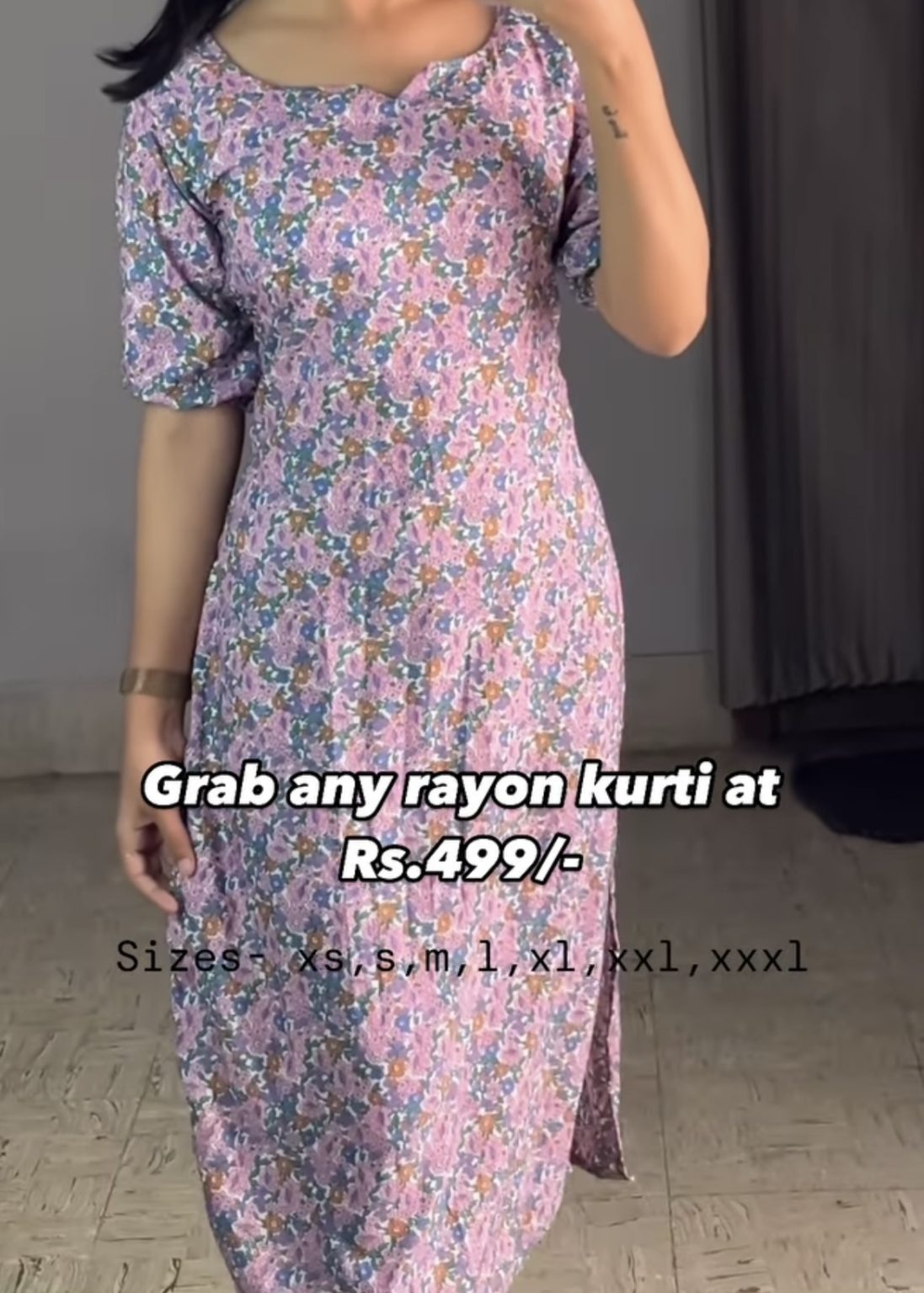 Rayon kurti
